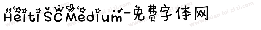 Heiti SC Medium字体转换